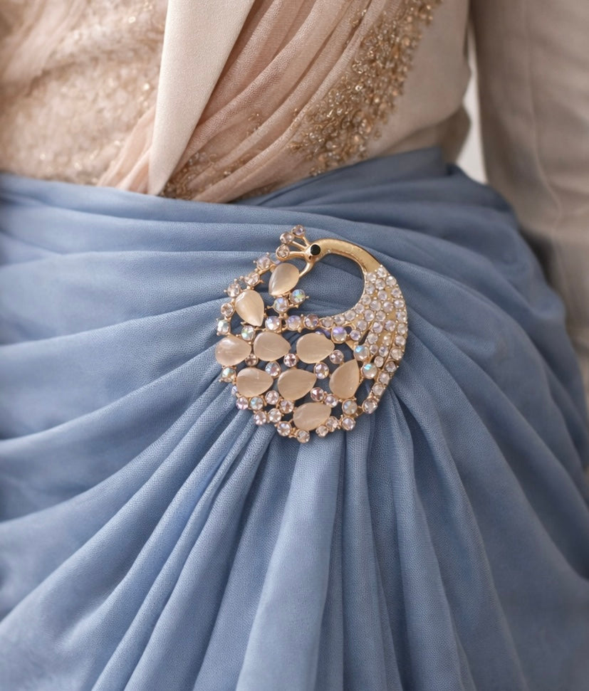 Ethnic Noor brooch
