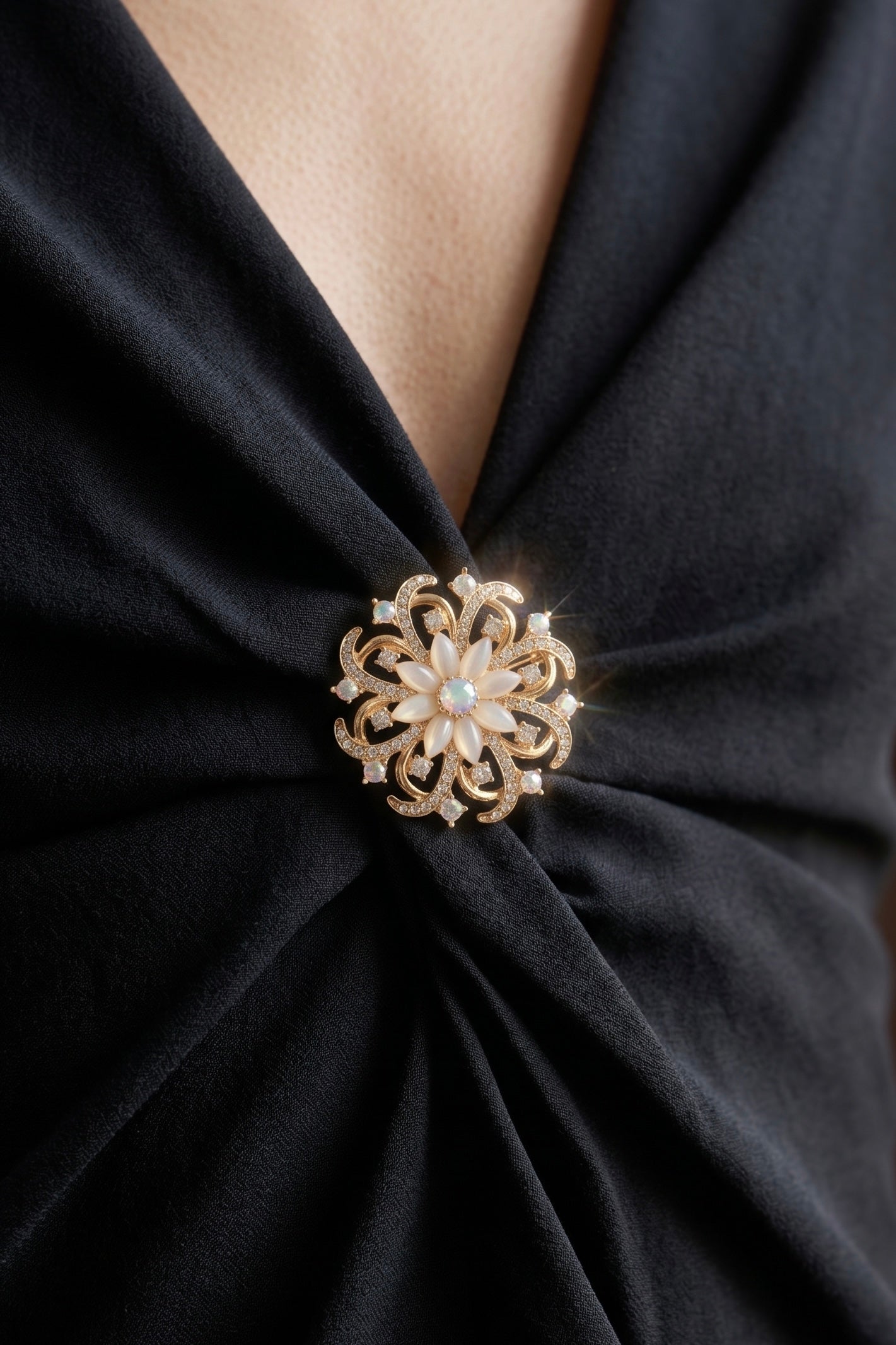 Ethnic Golden Flower