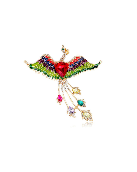 Royal wing brooch