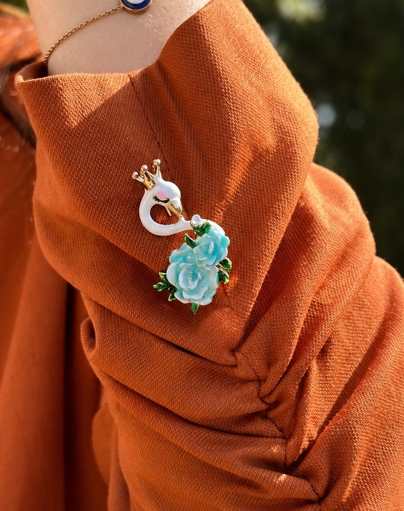 Crown Swan blue