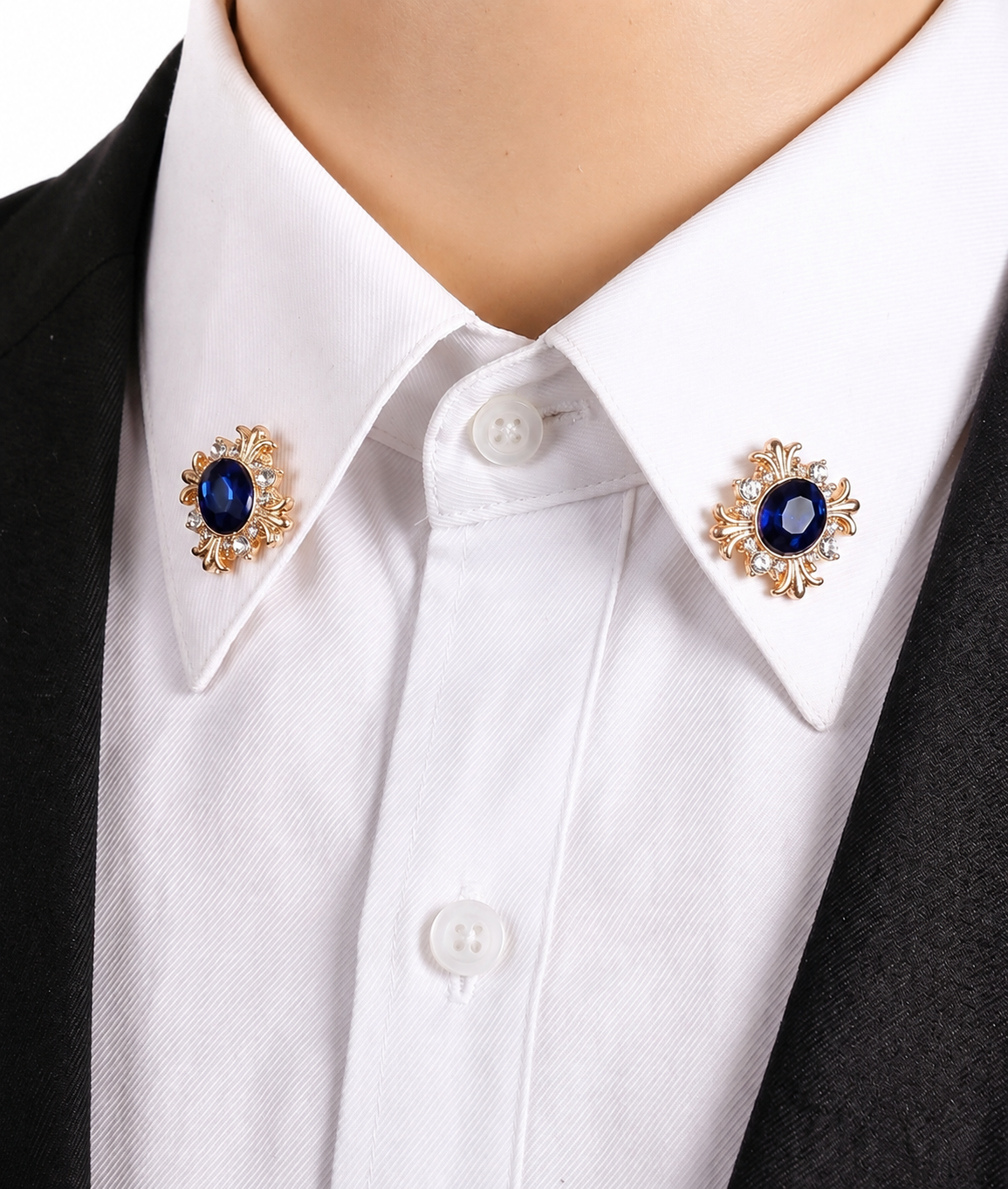 Button cuffs pair