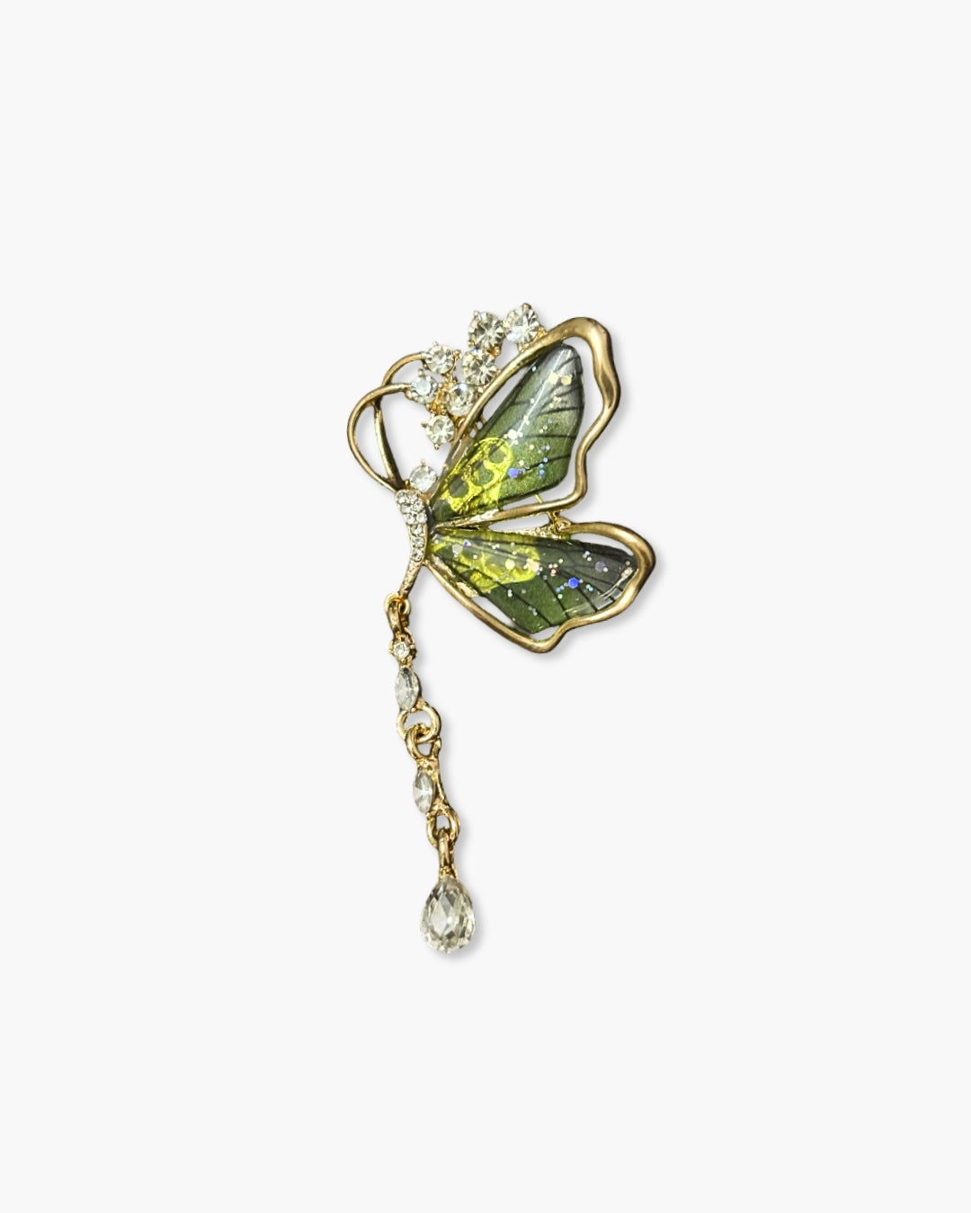 Dreamy half butterfly brooch