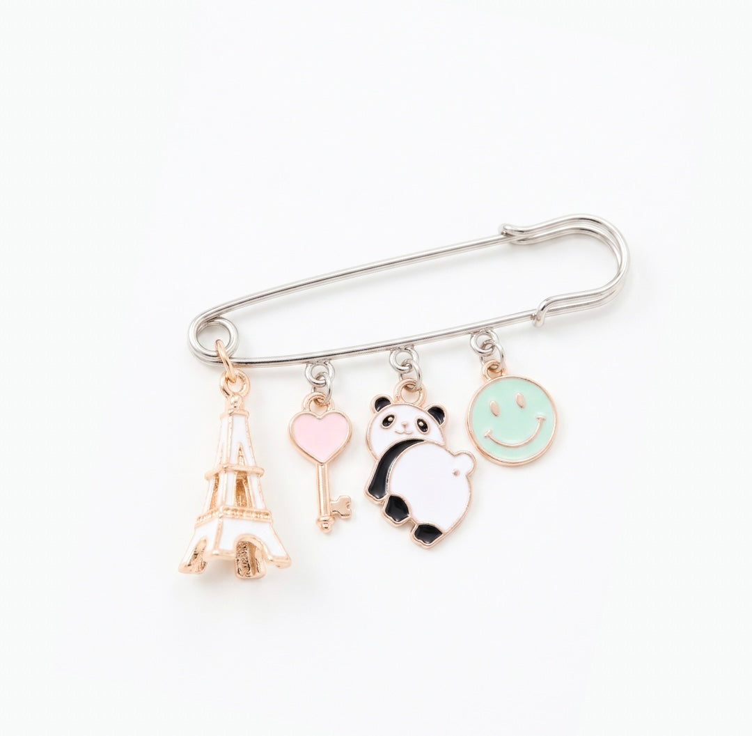 Paris Dream Charm Bag Pin