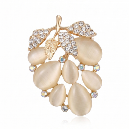 Ethnic Leaf Petal brooch