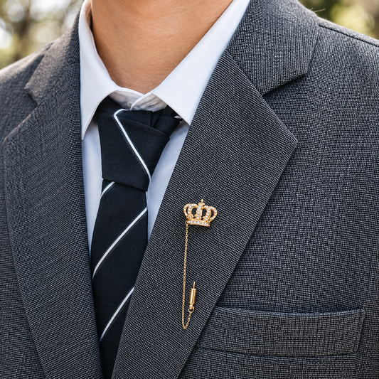Crown Chain Pin
