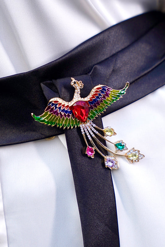 Royal wing brooch