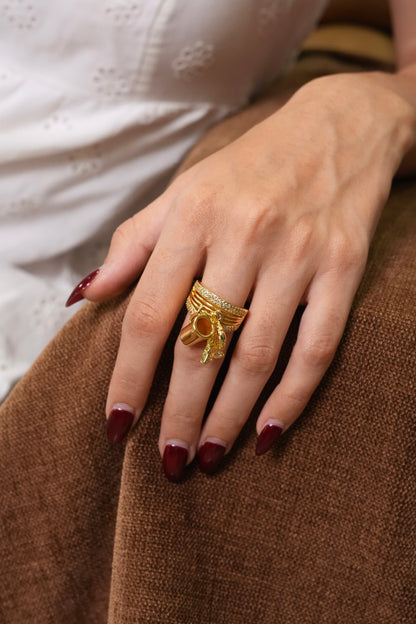 PARIS CHARM RING