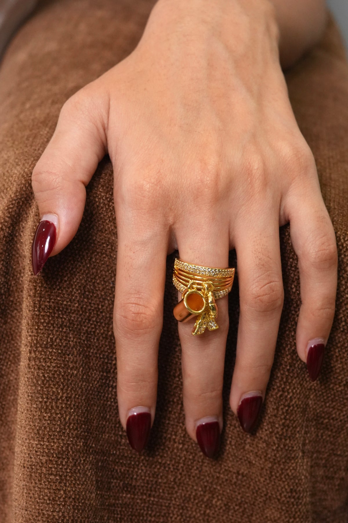 PARIS CHARM RING