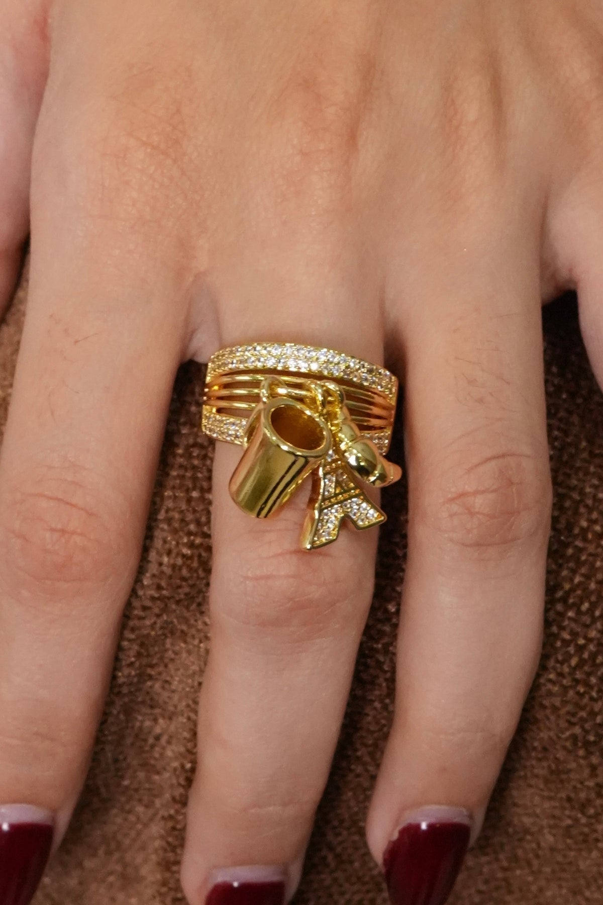 PARIS CHARM RING