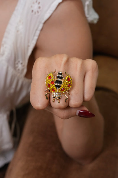 Ladybug ring
