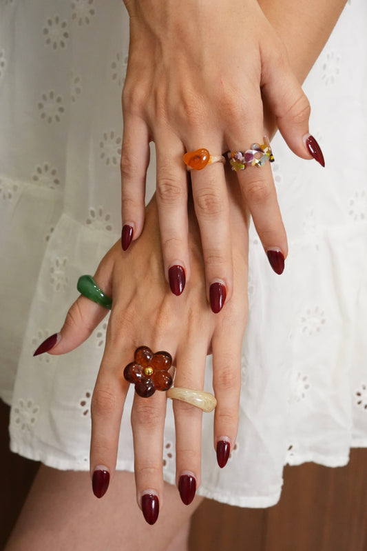 Ombre Resin ring
