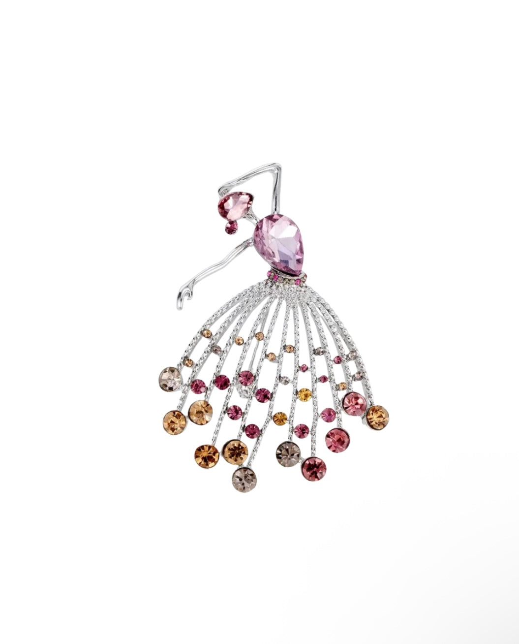 Ballroom belle brooch