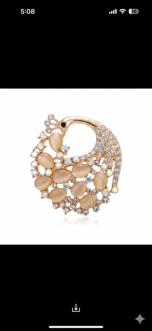 Ethnic Noor brooch