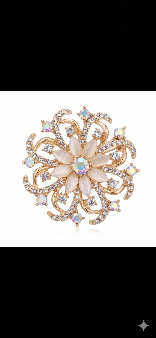 Ethnic Golden Flower