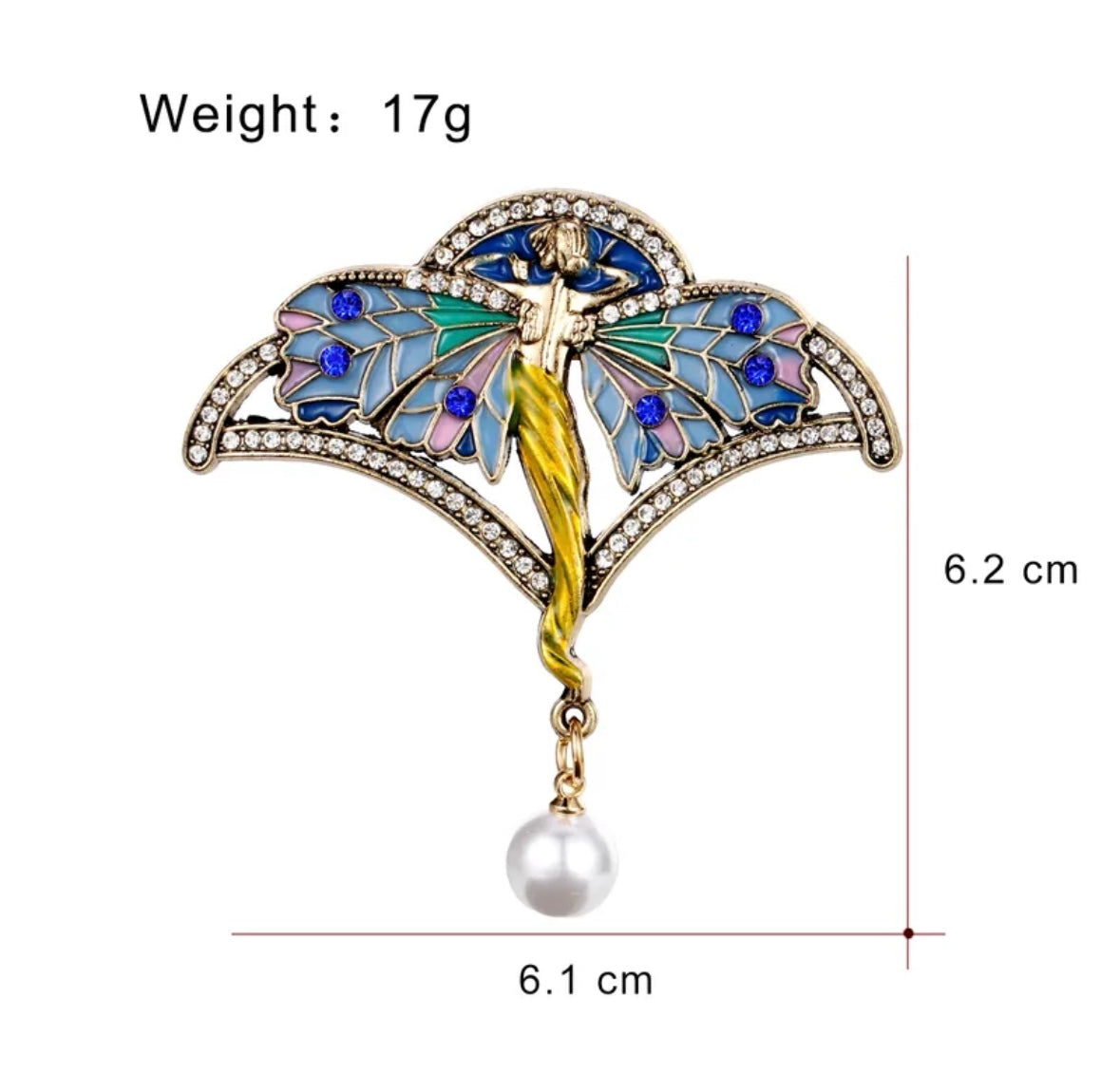 Celestial Fairy brooch