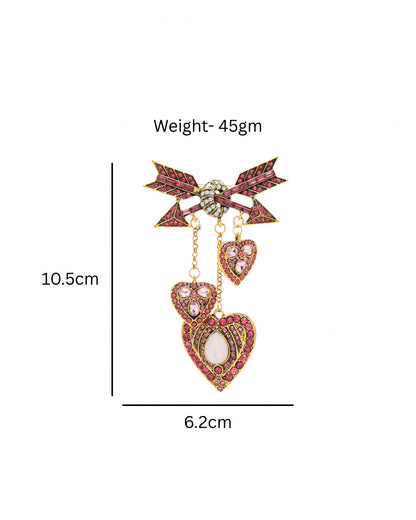 Cupid arrow heart