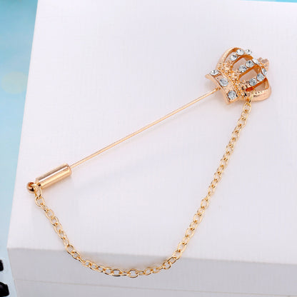 Crown Chain Pin
