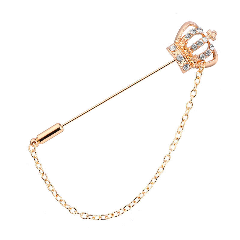 Crown Chain Pin