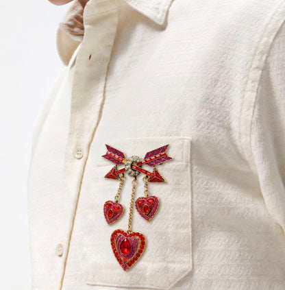 Cupid arrow heart