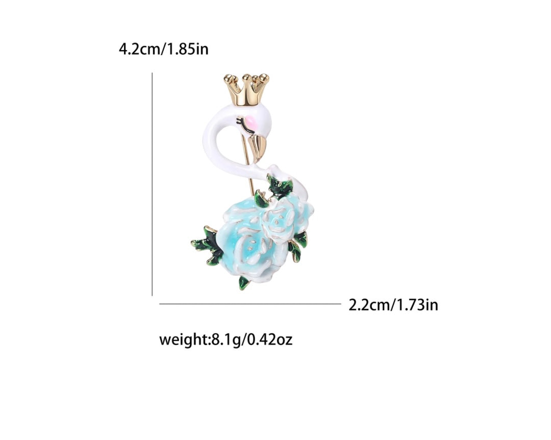 Crown Swan blue